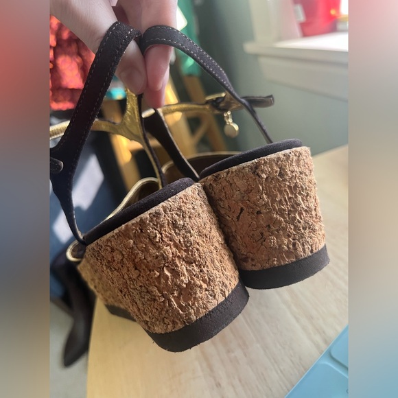 EXCELLENT Condition Vintage Stefania Pellicci Wedges, Size 7 - Picture 12 of 12